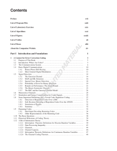 Error Correction Coding Textbook