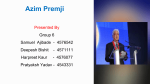 Azim Premji- Personality Profile 2