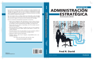 Conceptos de Administración Estratégica: Libro de Texto