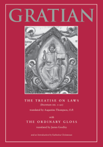 The Treatise on Laws  Decretum - Gratian & Thompson, Augustine, 6518