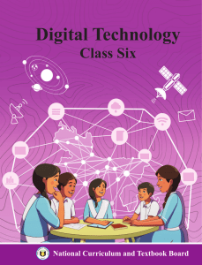 Digital Technology RB Class 6 Eng