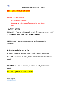 IFRS GRAND REVISION