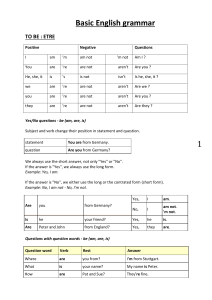 english grammar