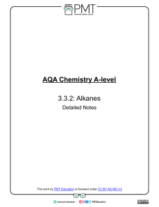 3.2. Alkanes