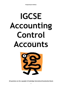 igcse accounting control accounts - questions   answers (1)