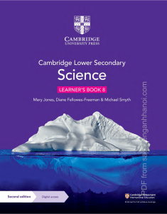 Cambridge Lower Secondary Science 8 LB