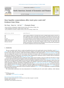 Liquidity Connectedness & Stock Price Crash Risk in China