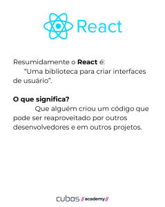 Introdução ao React: Conceitos e Aplicações