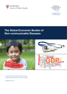 WEF Harvard HE GlobalEconomicBurdenNonCommunicableDiseases 2011 wk 1 day 1