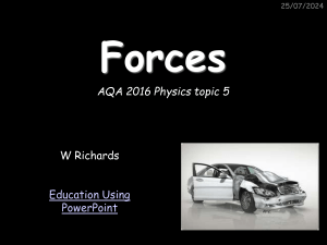 Physics 5 - Forces