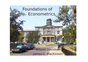 Foundations of Econometrics Textbook