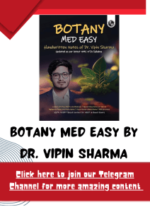 Botany Med Easy by Vipin Sir