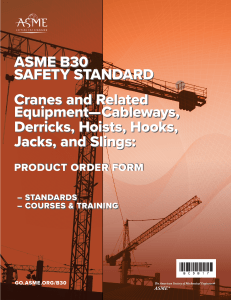 ASME 30 Standards