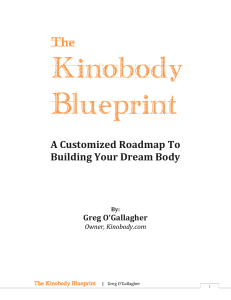 Kinobody Blueprint: Build Your Dream Body