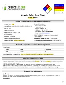 31. Urea