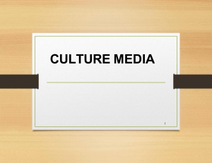 Culture media-converted