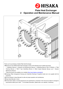 HISAKA - O&M Manual