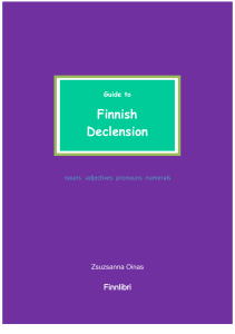 Guide to Finnish Declension