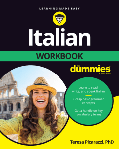 Italian Workbook For Dummies (For Dummies (Language & Literature)) (2023, For Dummies)