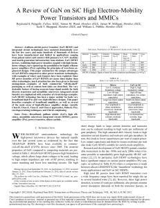 a review of gan on sic hemts and mmics