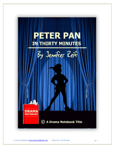 Peter Pan Play Script: 30-Minute Adaptation