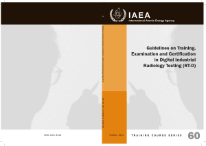 Digital Industrial Radiology Testing Guidelines