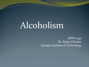 Alcoholism: Effects, Metabolism & Problems