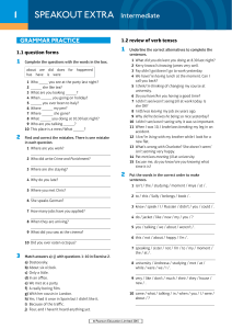 412 18- Speakout Intermediate 2nd. Grammar extra with key 2015-