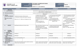 DLL ENGLISH 5 Q1 W4