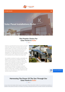 Solar Panels Keilor