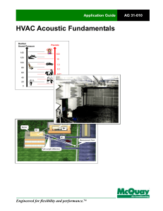 HVAC Acoustic Fundamentals Guide