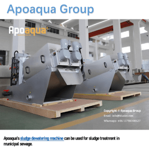 Apoaqua Municipal Sludge Dewatering Machine for Sale