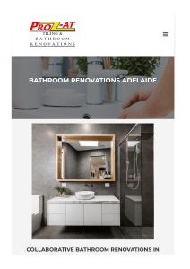 Bathroom Renovations Adelaide