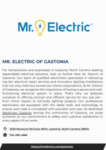 Mr. Electric of Gastonia