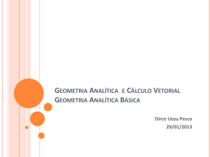 Geometria Analítica e Cálculo Vetorial: Equação do Plano