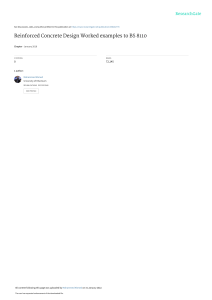 Reinforced Concrete Design Worked Examples to BS 8110