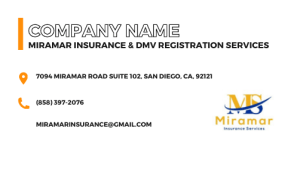 Miramar Insurance & DMV Registration Services