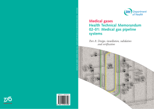 Medical Gas Pipeline Systems HTM 02-01 Design & Installation