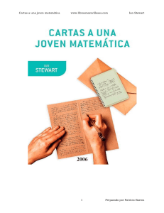 Cartas a una joven matemática: Explorando el mundo de las matemáticas