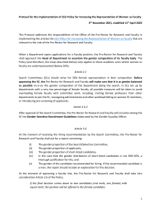 pro-rector for research and faculty protocol implementation april112022