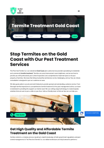 Termite Treatment Gold Coast