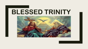 BLESSED TRINITY