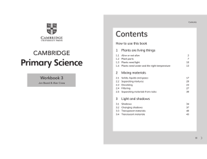 Primary Science Workbook 3