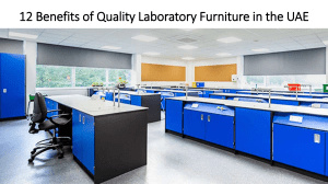 12 Benefits of Quality Laboratory Furniture in the UAE