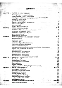 Oceanography Savindra Singh