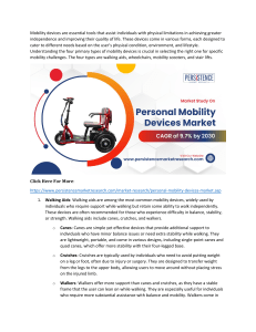  What Are the Four Types of Mobility Devices?