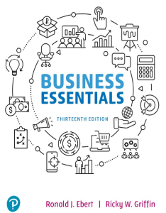 Business Essentials 13e - Griffin, Ebert - 9780136862871