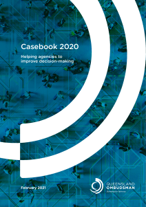 Queensland Ombudsman Casebook 2020