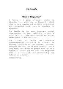 Understanding the Family: Types, Importance, and Values