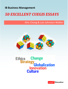 50 Excellent CUEGIS Essays - Chong and Johnston-Walker